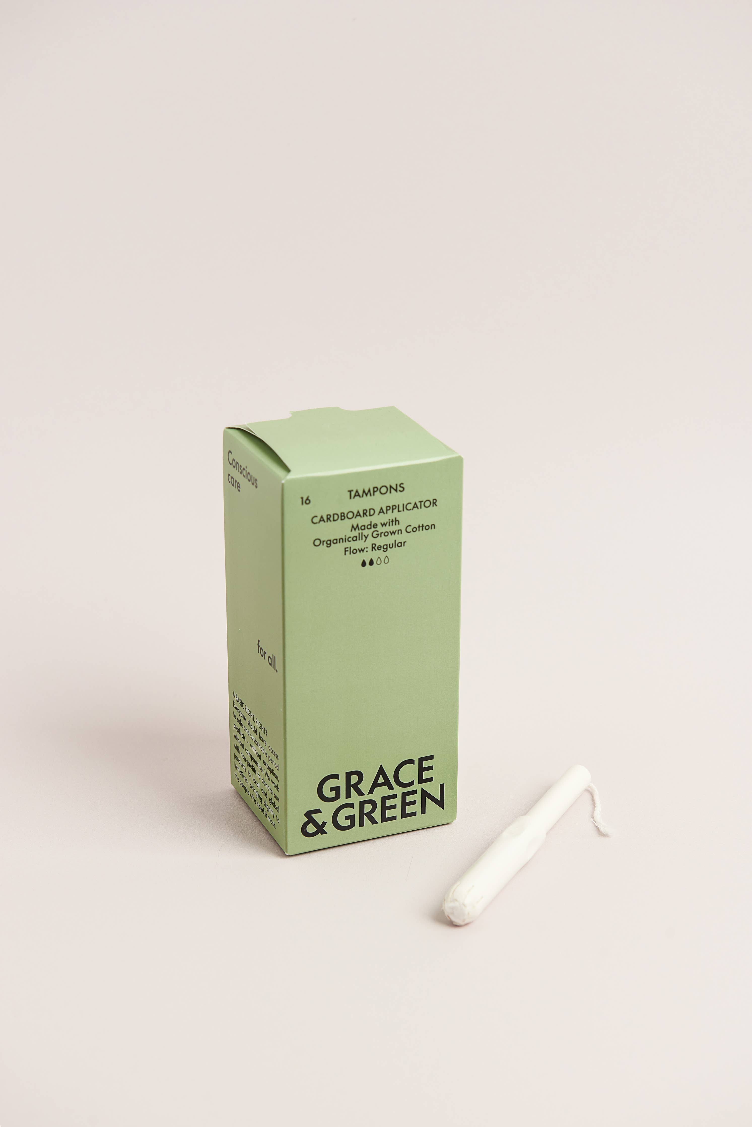 Grace & Green Applicator Tampons - Regular