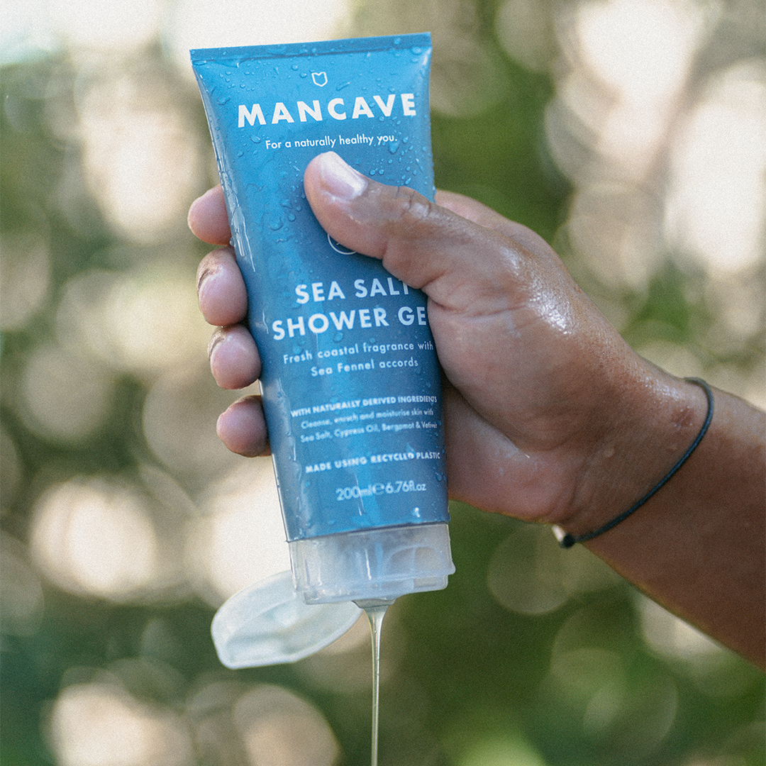 ManCave Sea Salt Shower Gel 200ml