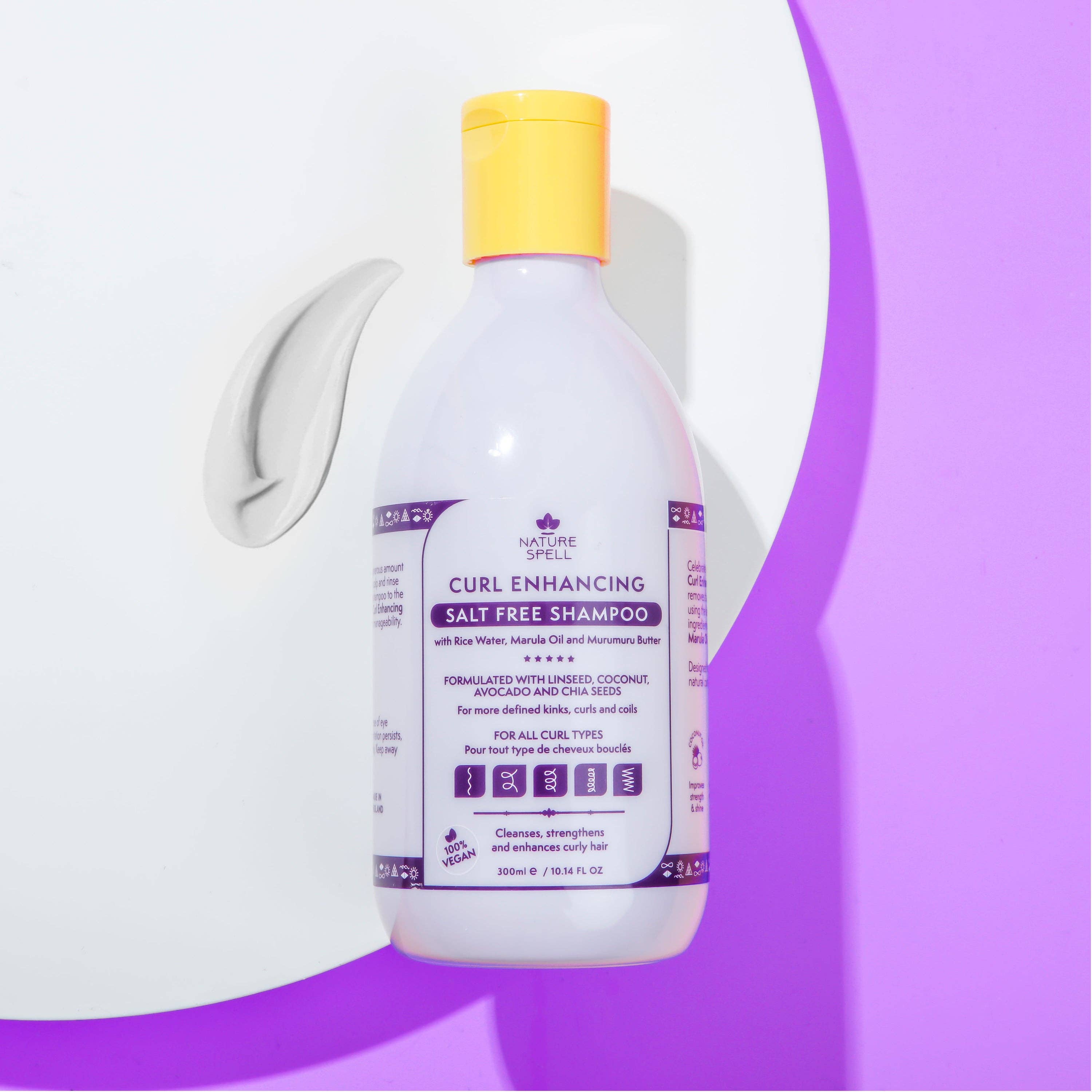 Nature Spell Curl Enhancing Salt Free Shampoo