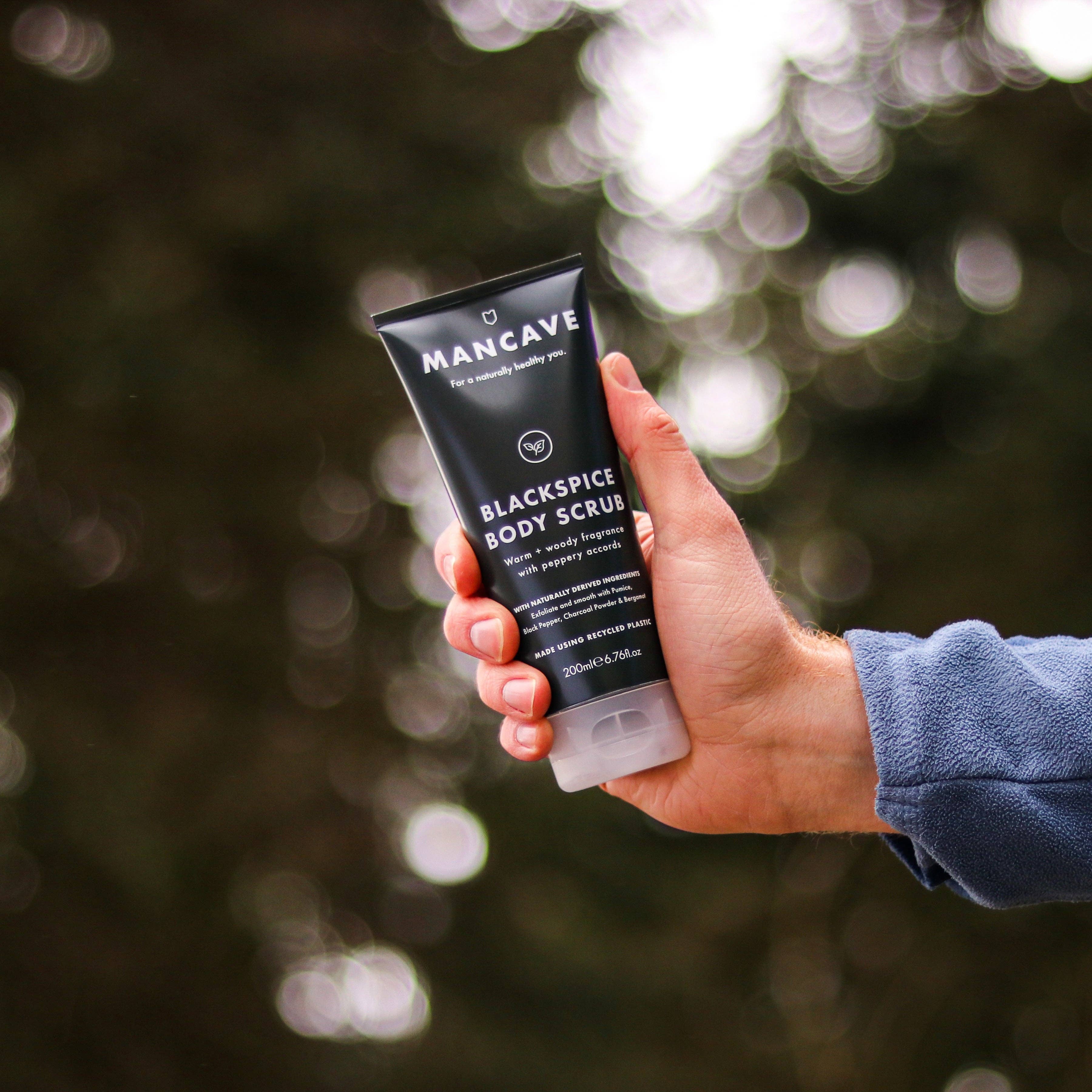 ManCave Blackspice Body Scrub 200ml