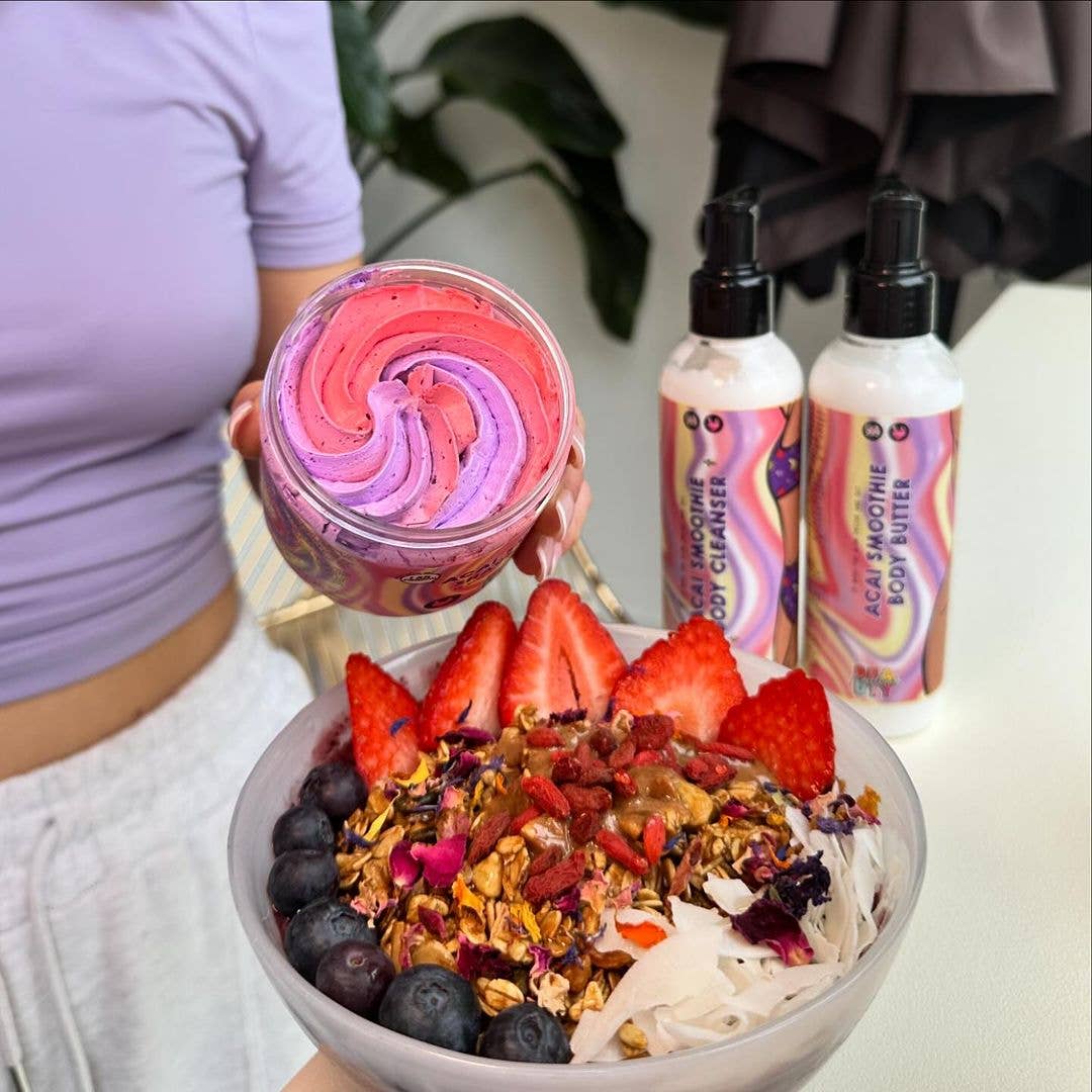 Mallows Beauty Acai Shave Butter 100g