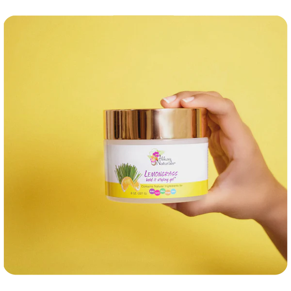 Alikay Naturals LEMONGRASS HOLD IT STYLING GEL 8 OZ