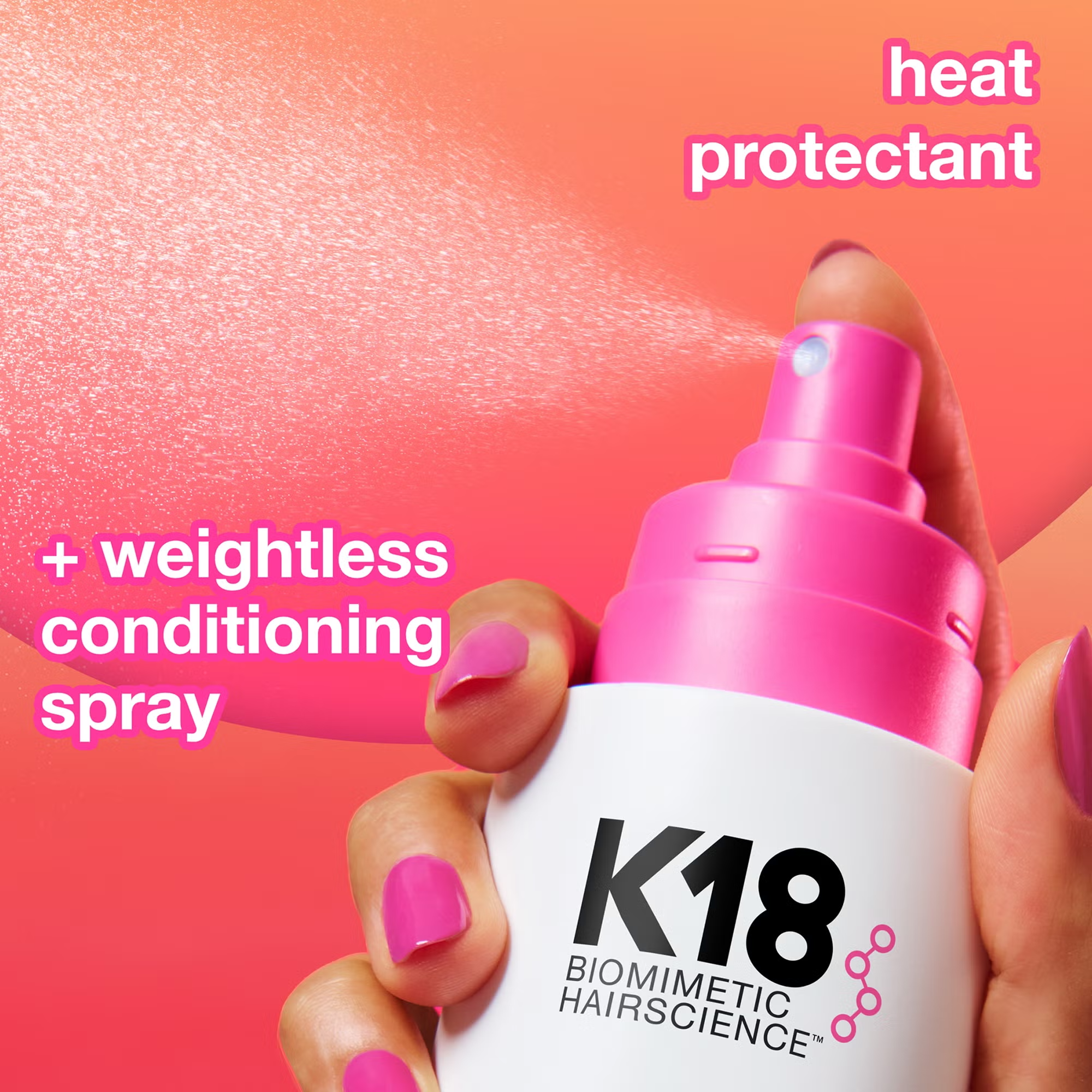 K18 HeatBounce Conditioning Heat Protectant