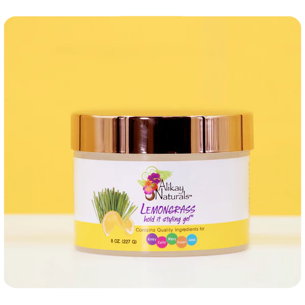 Alikay Naturals LEMONGRASS HOLD IT STYLING GEL 8 OZ