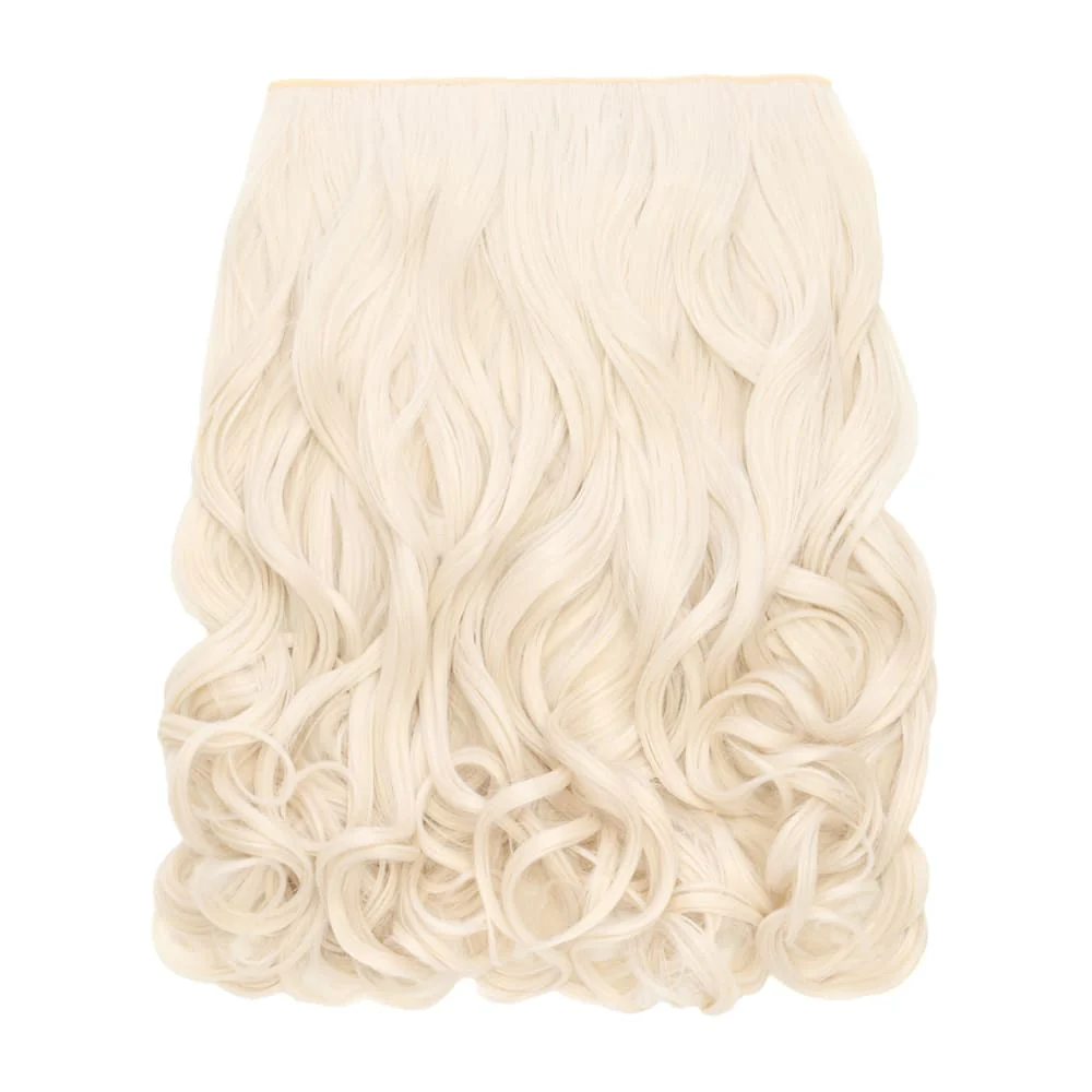 Stranded 20" One Piece Curly Clip-In