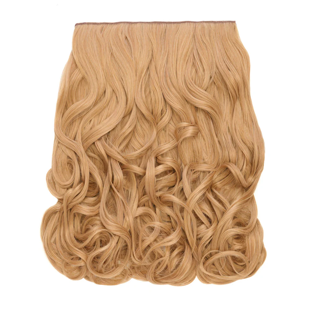 Stranded 20" One Piece Curly Clip-In