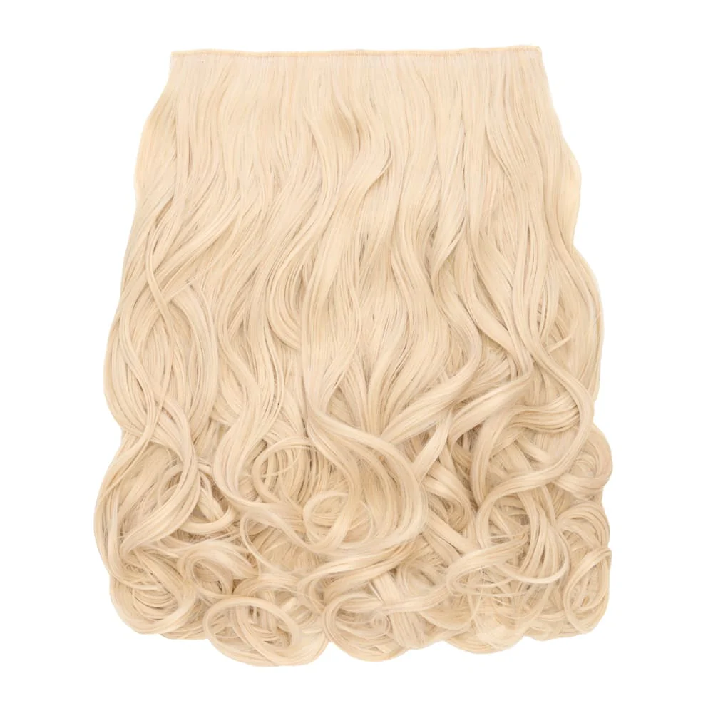 Stranded 20" One Piece Curly Clip-In