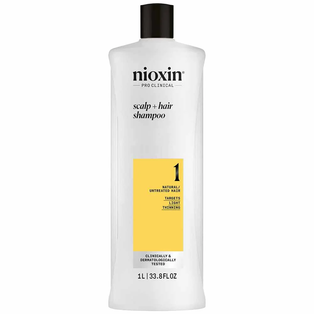 Nioxin System 1 Scalp + Hair Shampoo Light Thinning