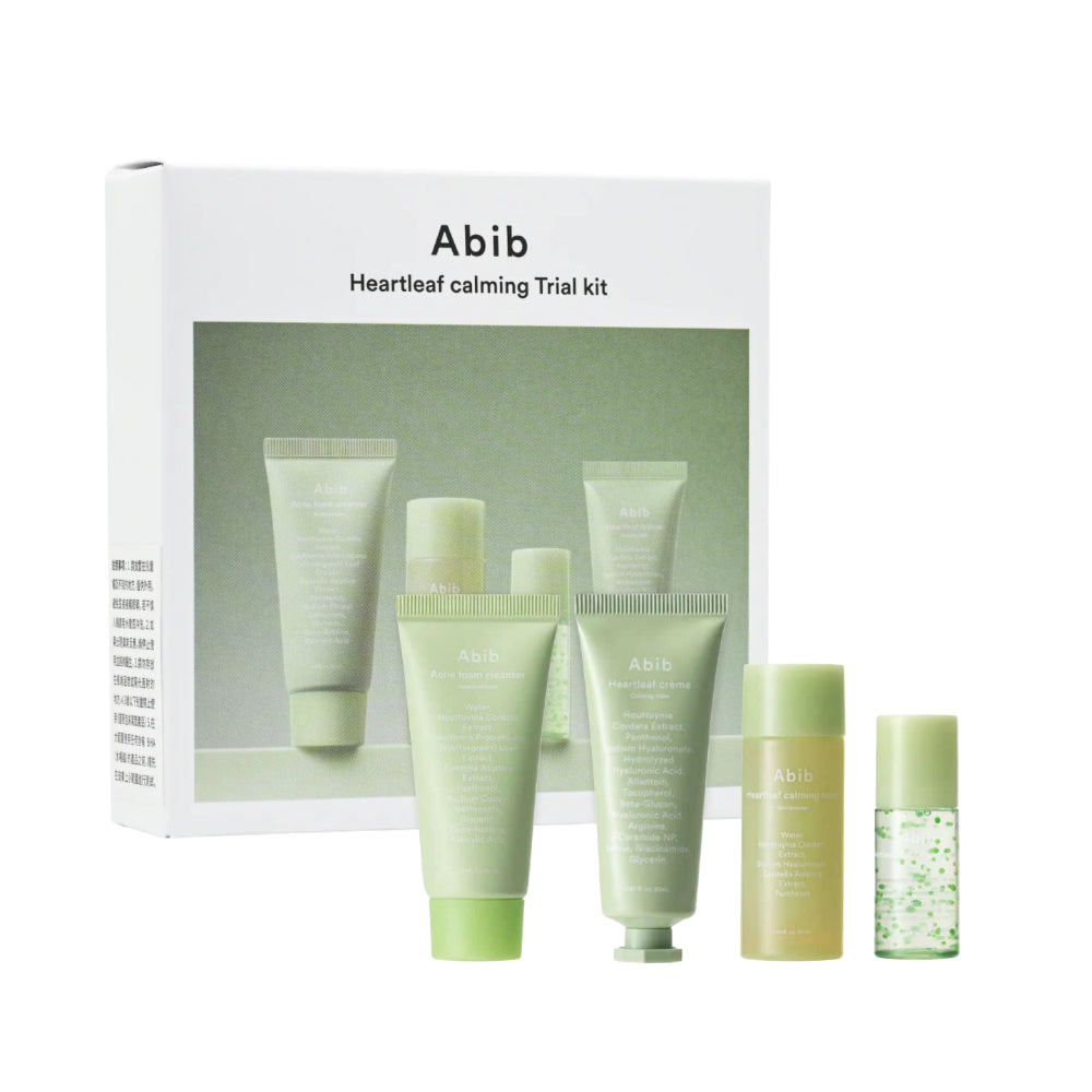 Abib Heartleaf Calming Trial Kit - 4 pc – Kiyo Beauty