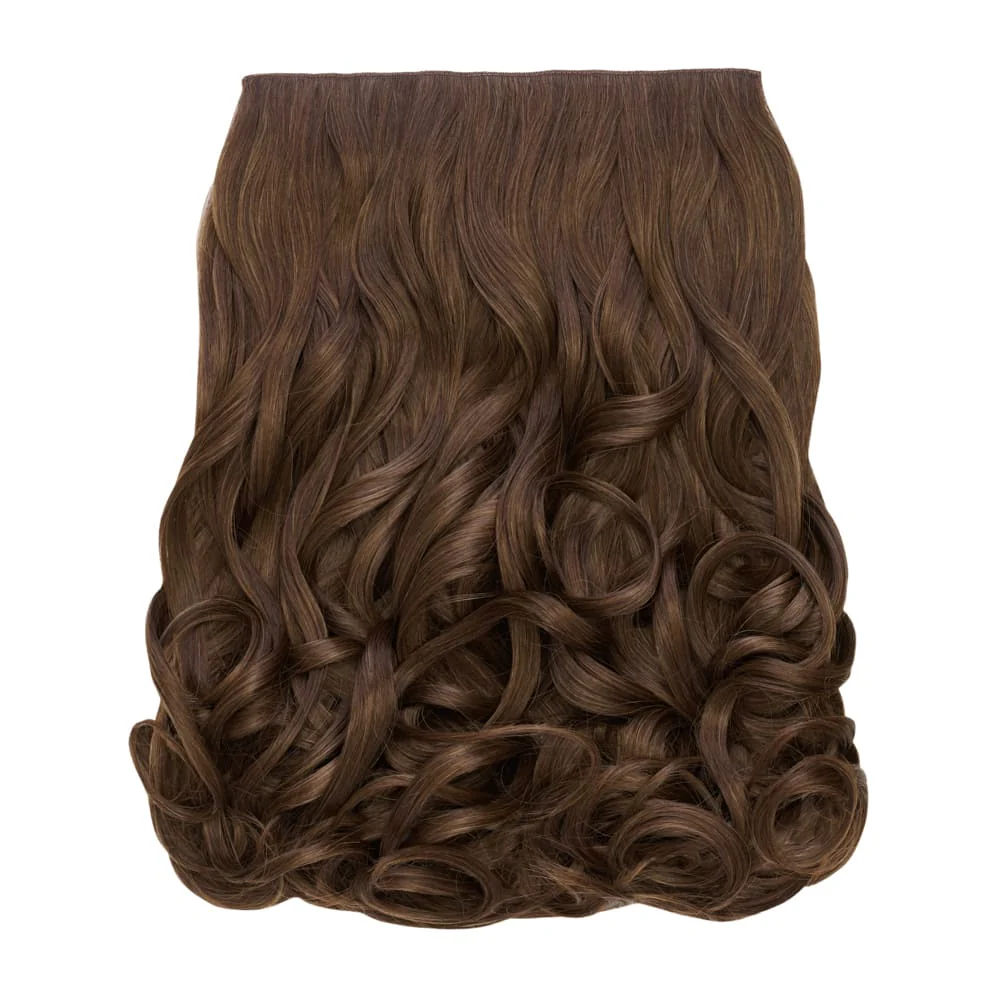 Stranded 20" One Piece Curly Clip-In