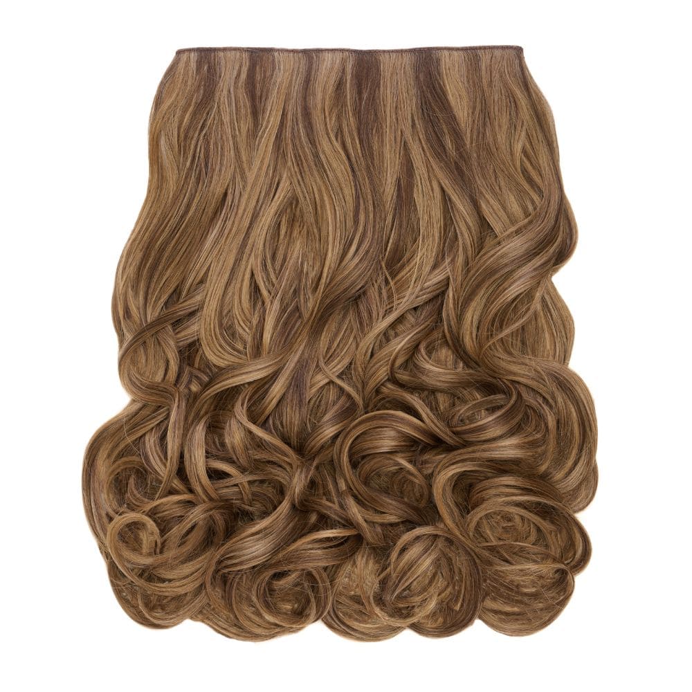 Stranded 20" One Piece Curly Clip-In