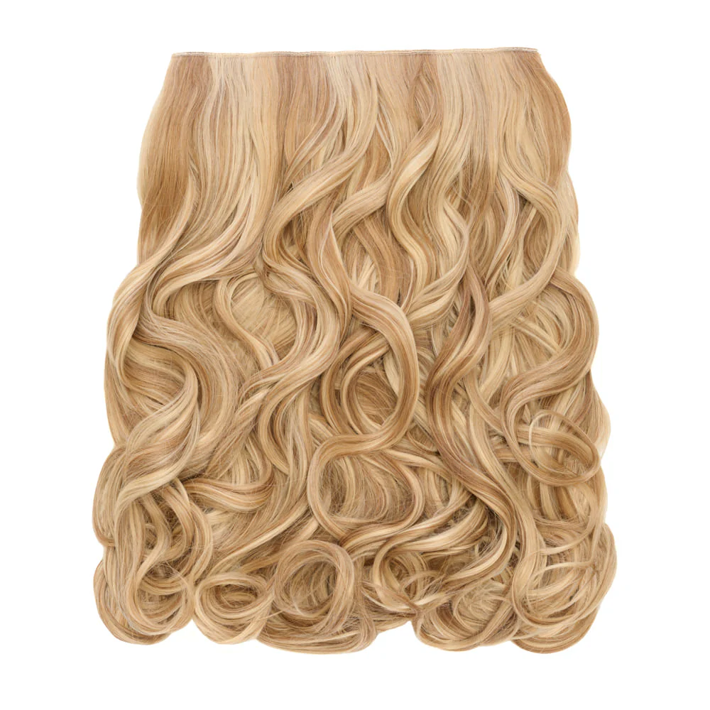 Stranded 20" One Piece Curly Clip-In