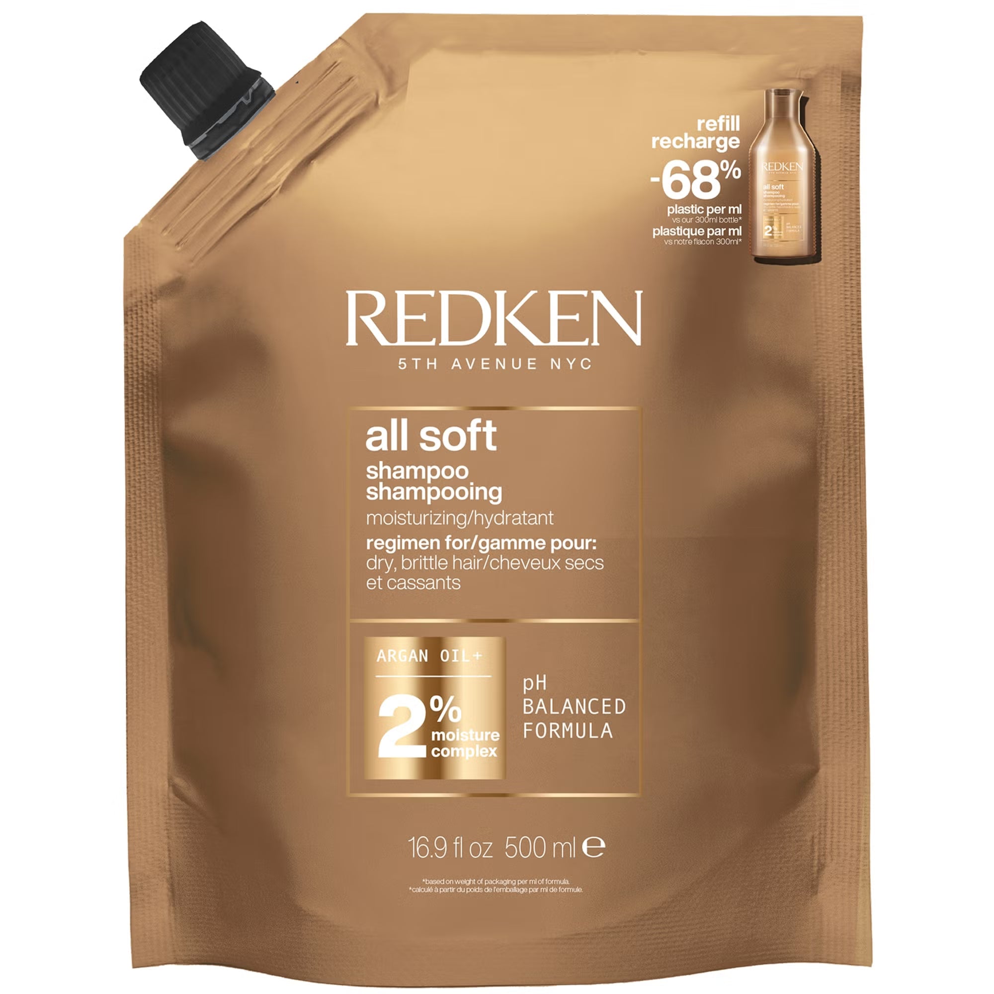Redken All Soft Shampoo for Dry Hair