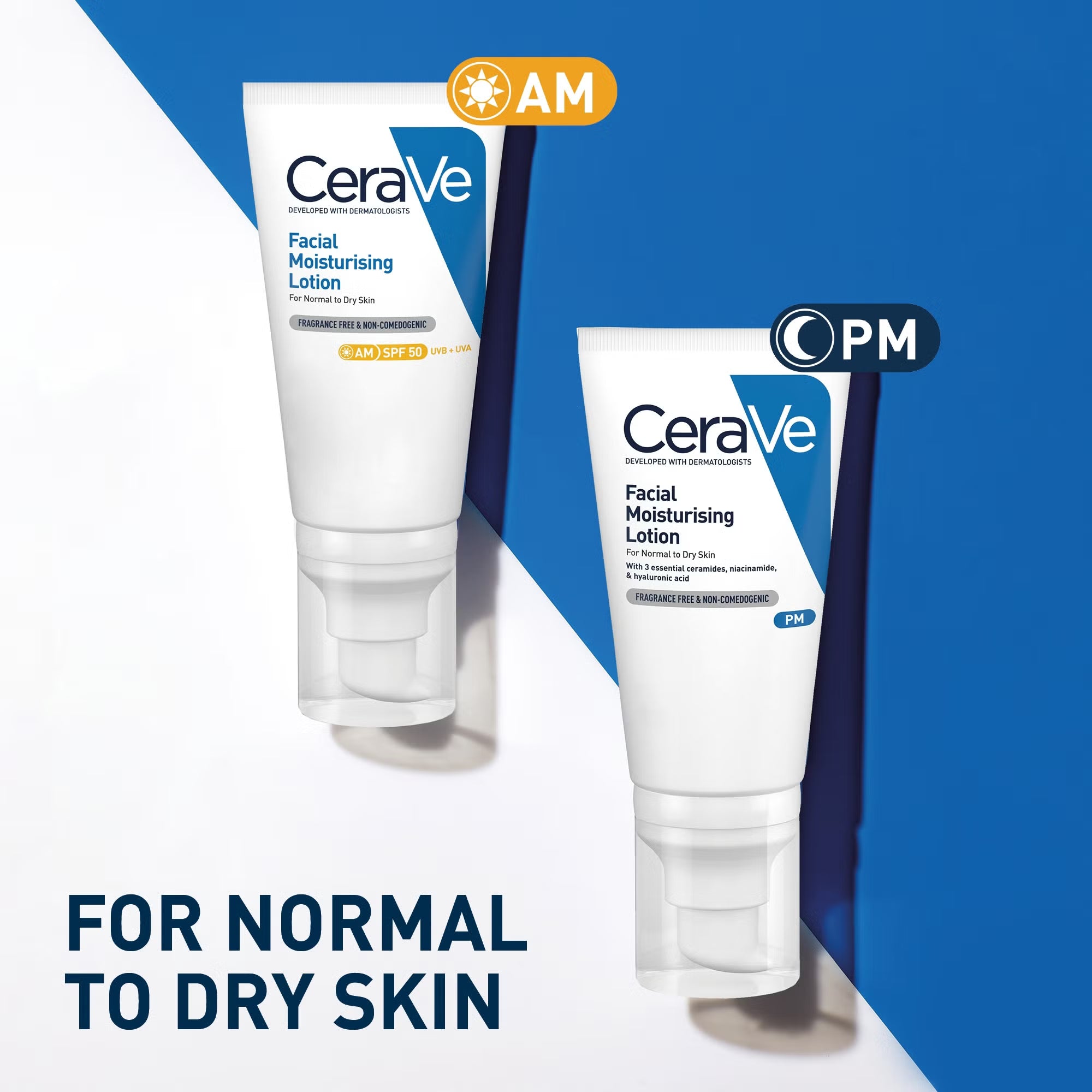 CeraVe Day & Night Facial Routine Gift Set