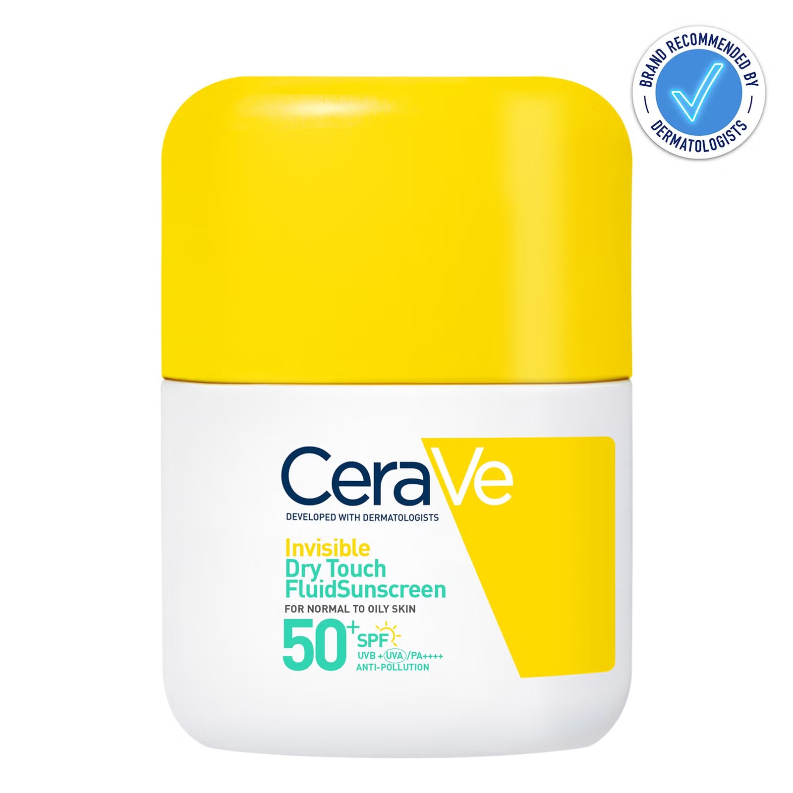 Cerave Invisible Dry Touch Fluid Sunscreen 50SPF 50ml