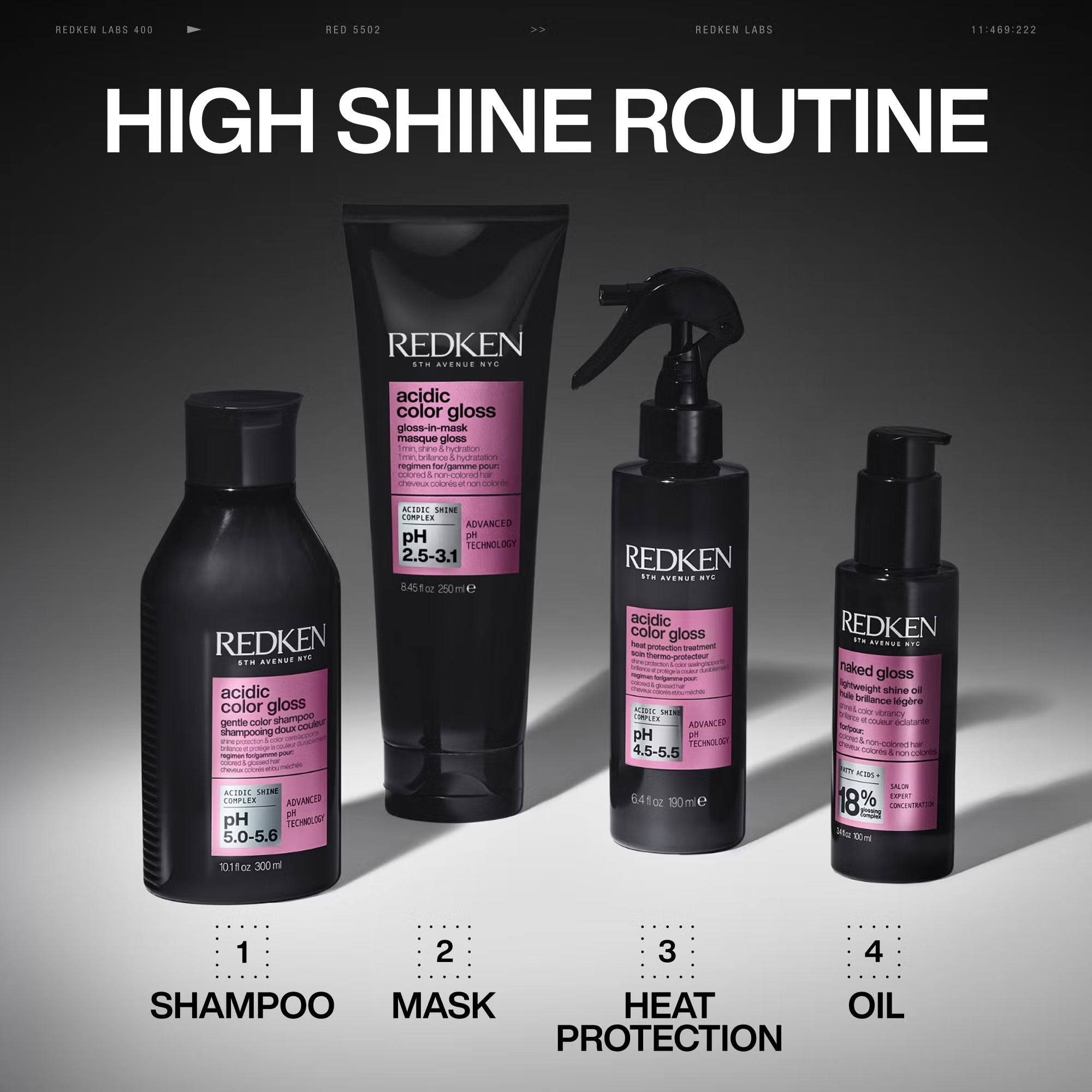 Redken Acidic Color Gloss Naked Gloss Lightweight Hair Oil 100ml