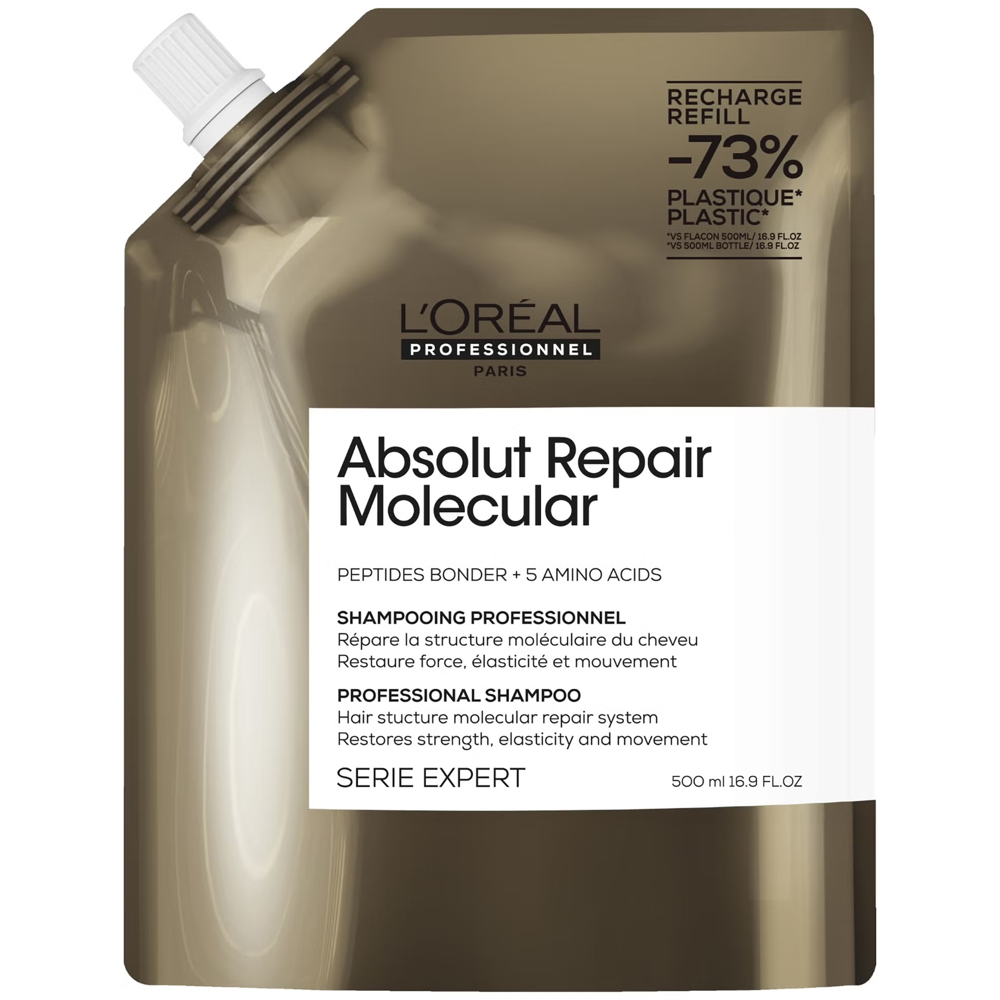 Absolut Repair Molecular Shampoo Refill 500ml