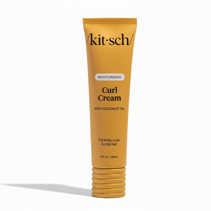 Kit-sch Curl Cream tube on a white background