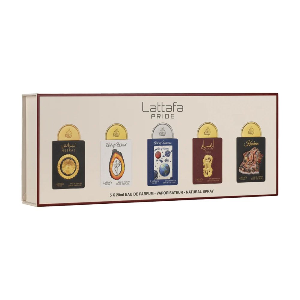 Lattafa Pride Collection 03 Eau de Parfum Unisex Fragrance Spray Gift Set (5 x 20ml)