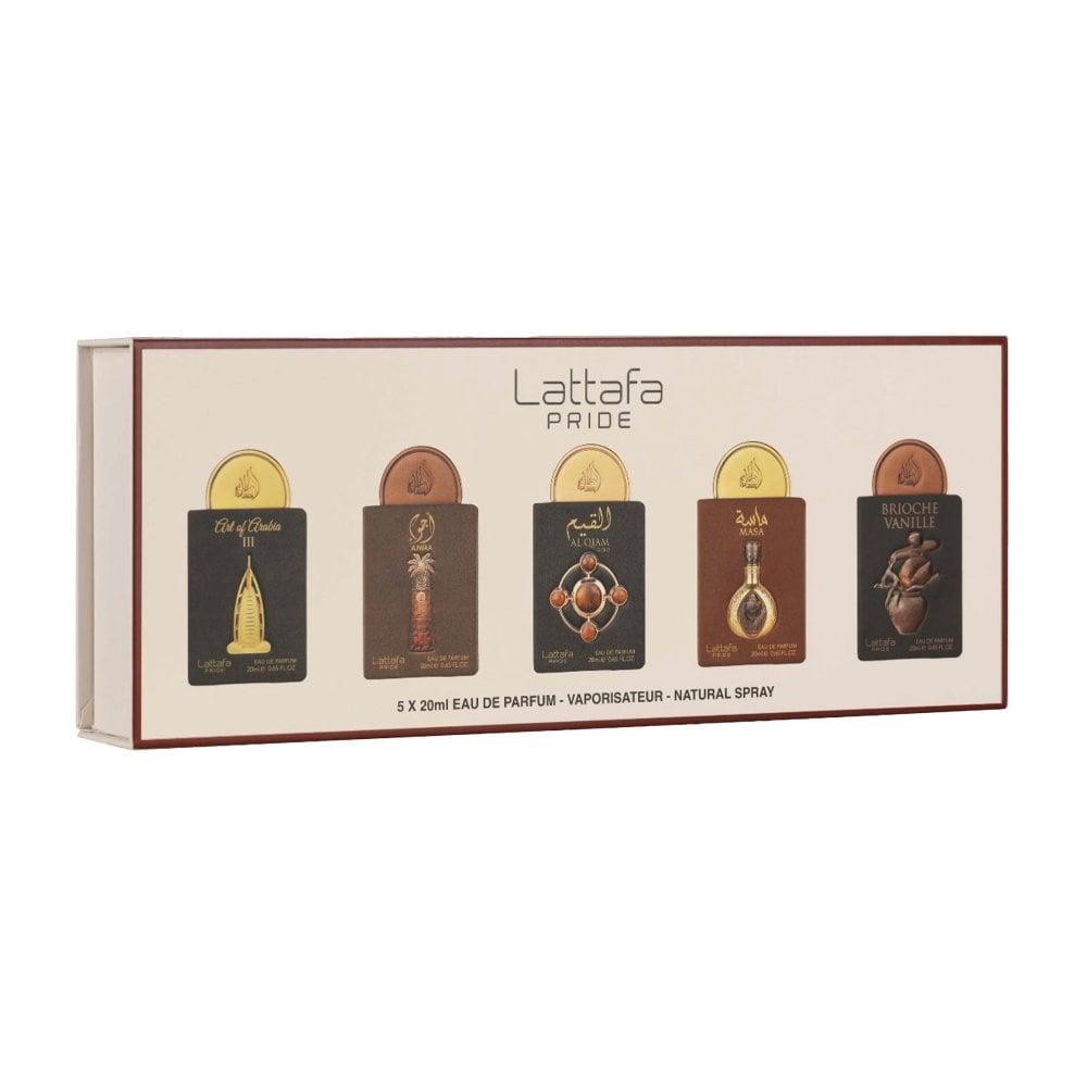 Lattafa Pride Collection 04 Eau de Parfum Unisex Fragrance Spray Gift Set (5 x 20ml)