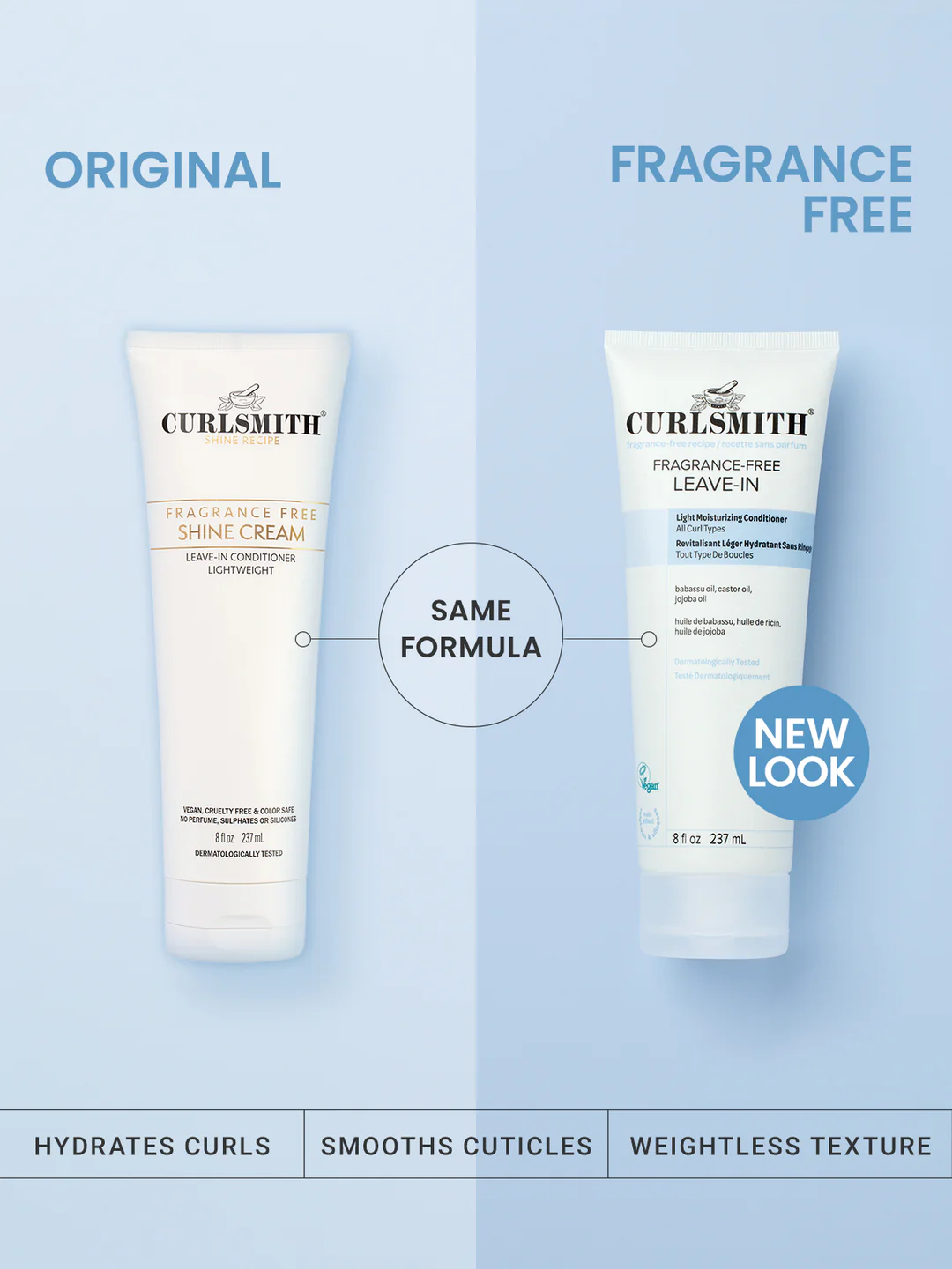 Curlsmith Fragrance Free Leave-In Conditioner