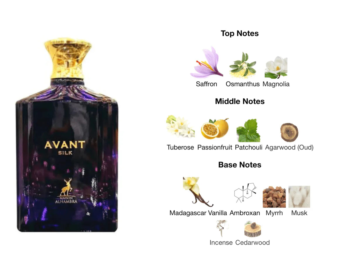 Maison Alhambra Avant Silk Eau De Parfum 100ml