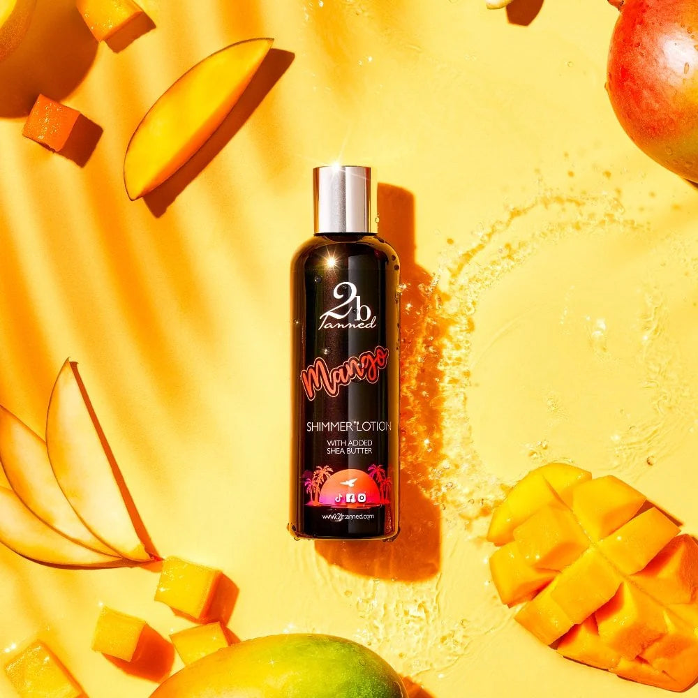2bTanned Mango Shimmer Tan Accelerator Lotion 200ml