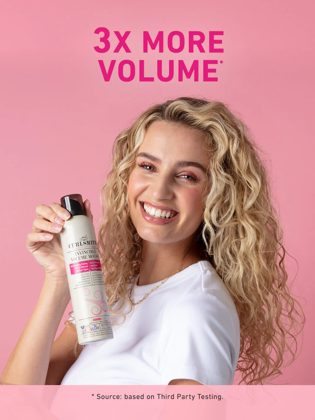 Curlsmith Invincible Volume Mousse 6.8oz