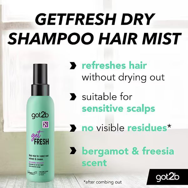 Got2b Getfresh Dry Shampoo Mist 150ml