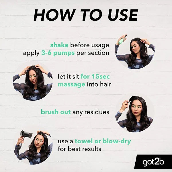 Got2b Getfresh Dry Shampoo Mist 150ml