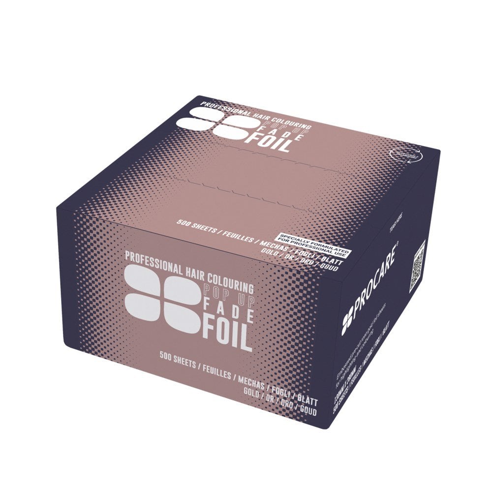 Procare Rose Gold Fade Pop Up Foil Sheets (130mm X 280mm)