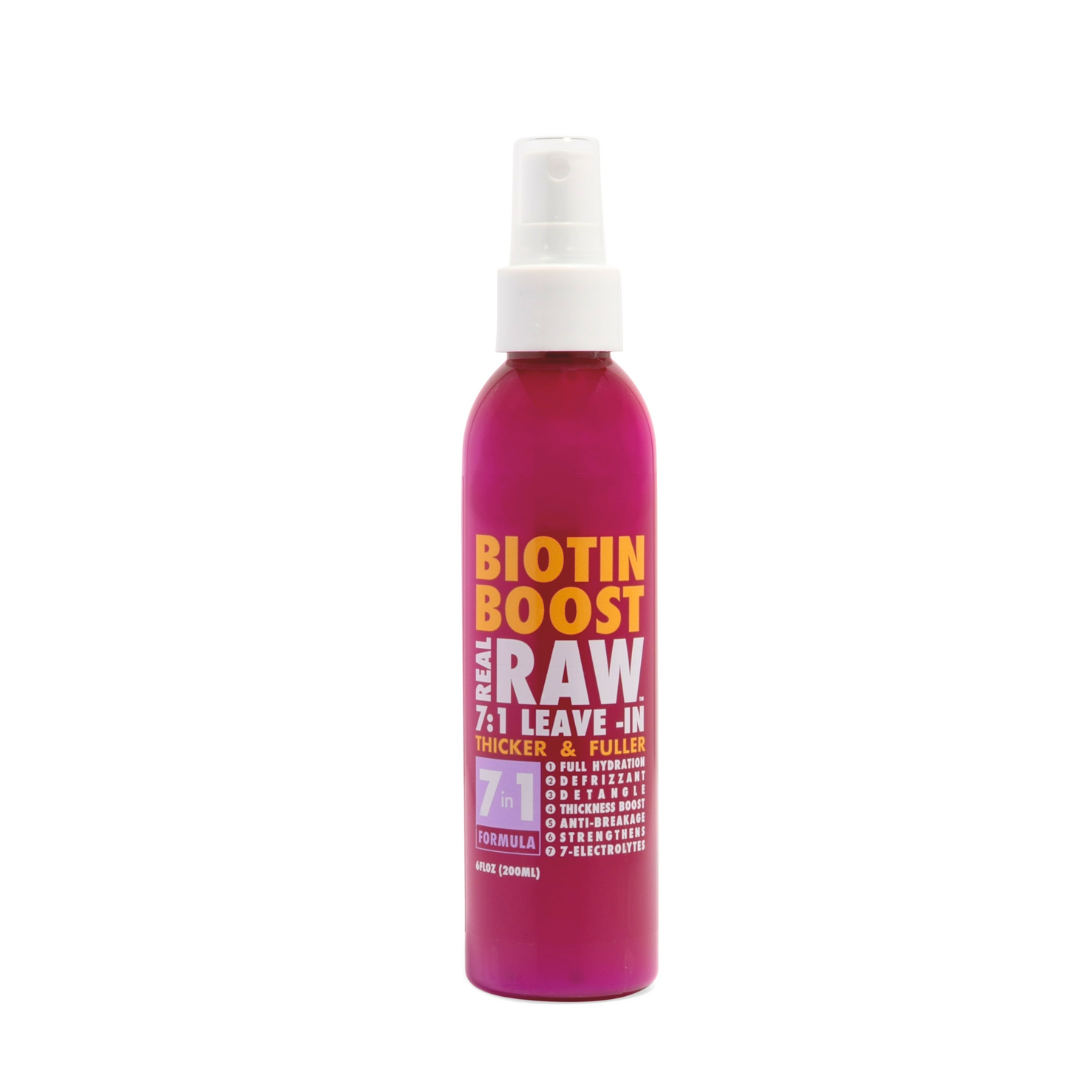 Real Raw Biotin Boost Thick & Full 7-in-1 Leave in Conditioner 6oz