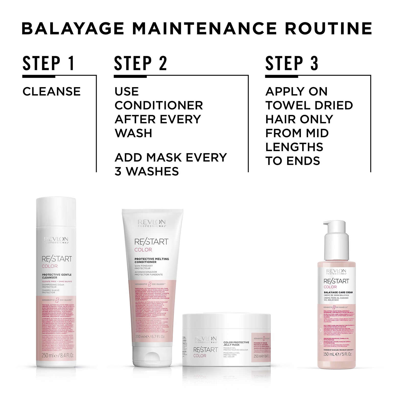 Revlon ReStart Color Balayage Care Cream 150ml