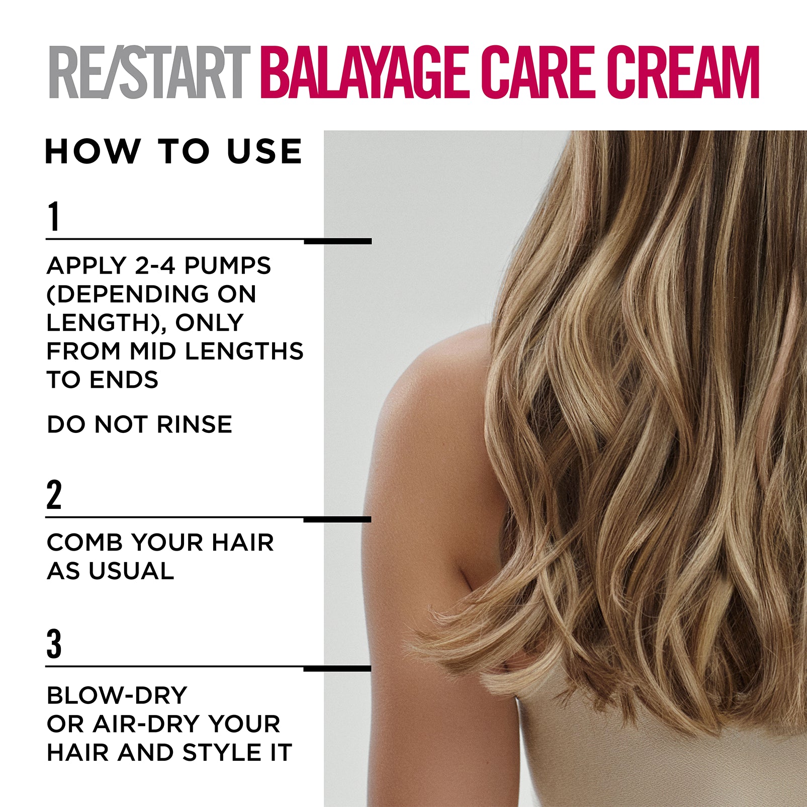 Revlon ReStart Color Balayage Care Cream 150ml