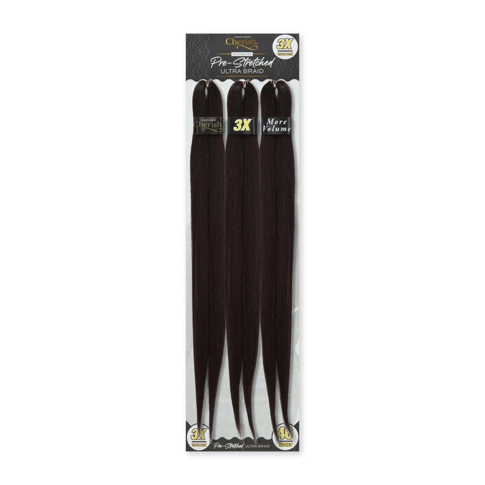 Cherish 3x Pre Stretched Ultra Braid Pre-Pulled 46" 3 Pack