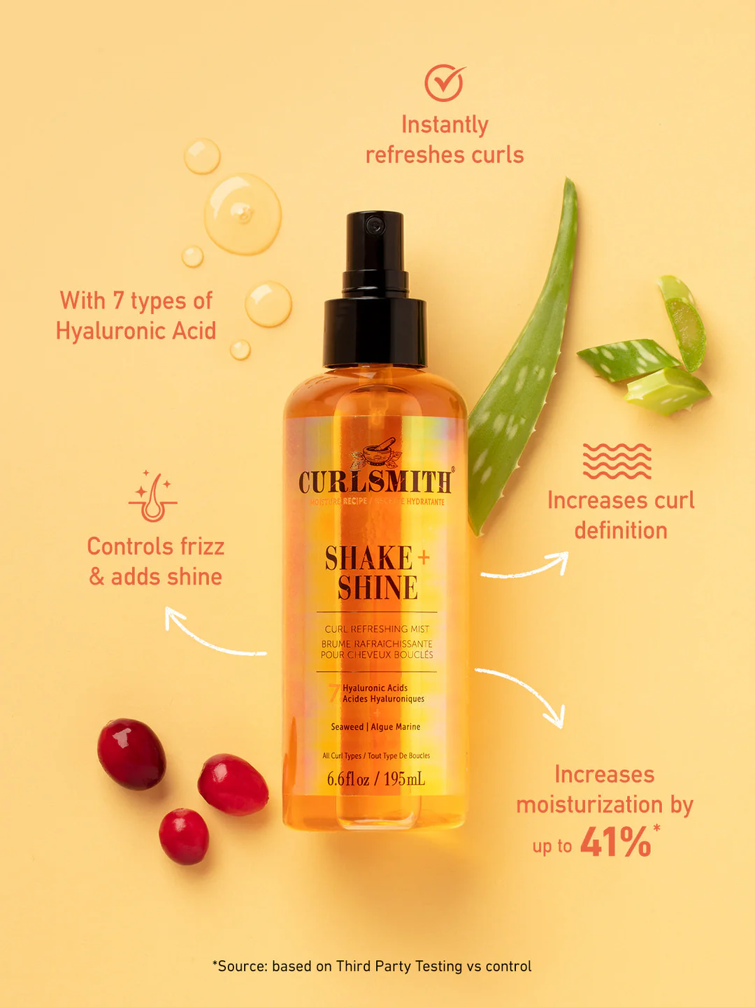 Curlsmith Shake & Shine 6.6oz