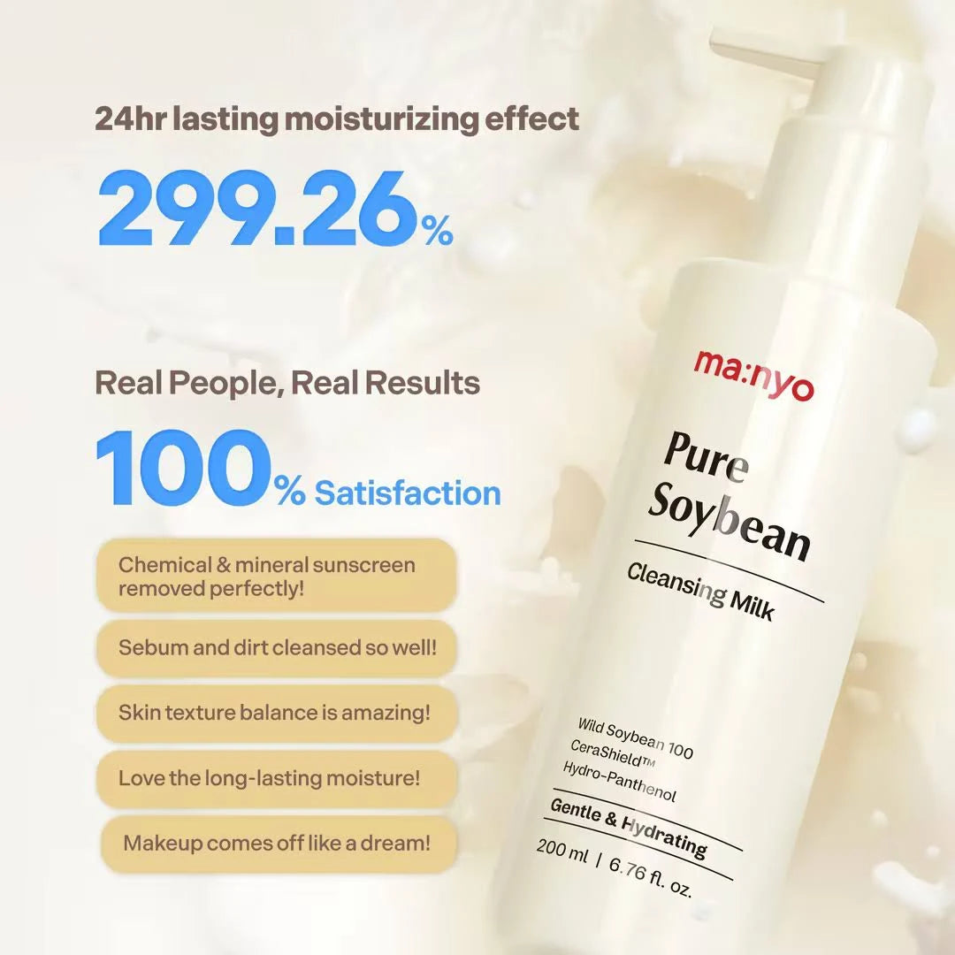 Ma:nyo Pure Soybean Cleansing Milk 200ml