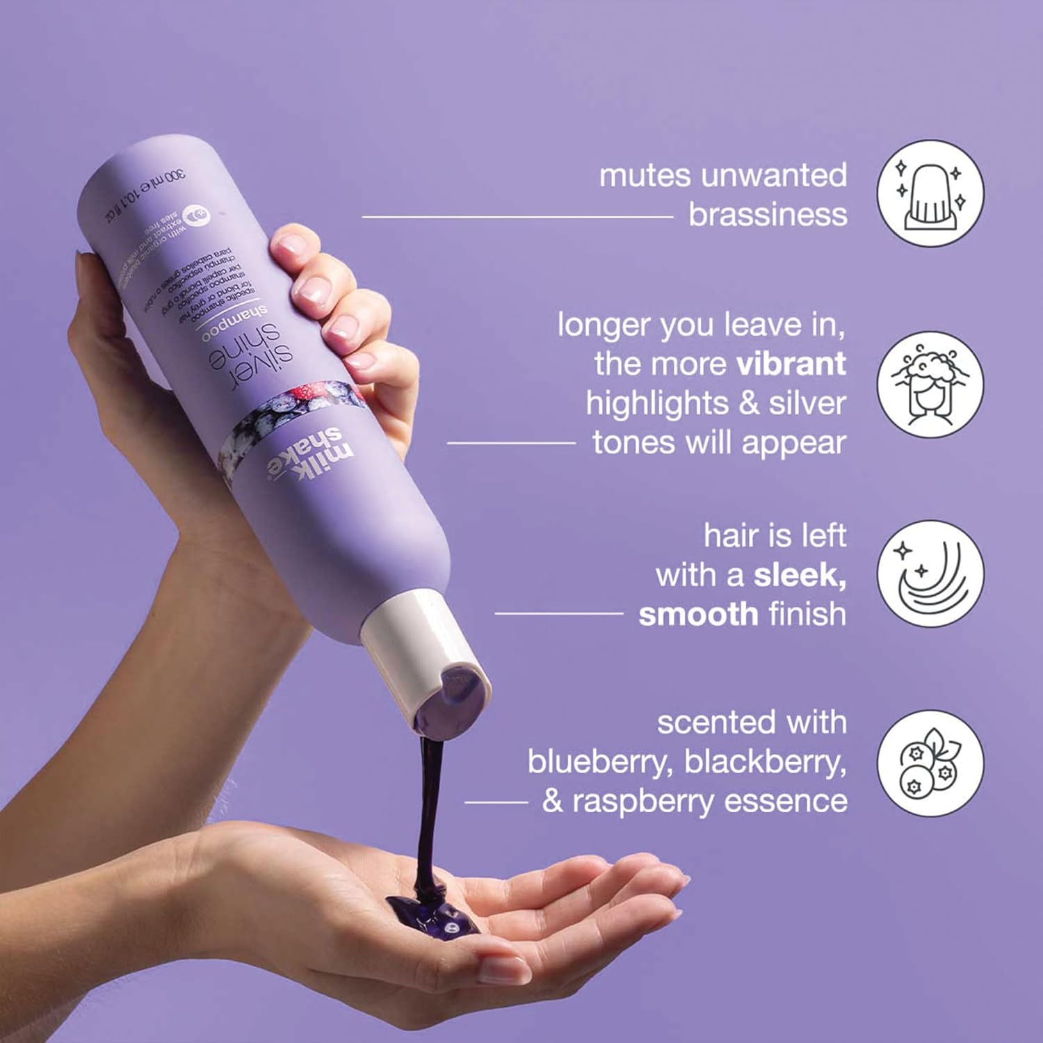 milk_shake Silver Shine Shampoo