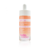 Supercharged with broad-spectrum SPF50, brightening Vitamin C, hydrating Hyaluronic Acid