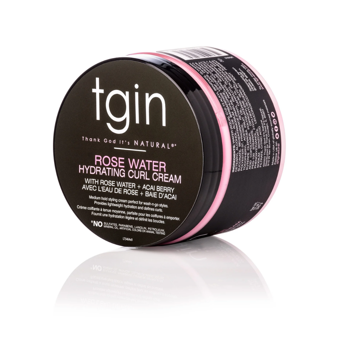 Tgin Rose Water Hydrating Curl Cream 12oz