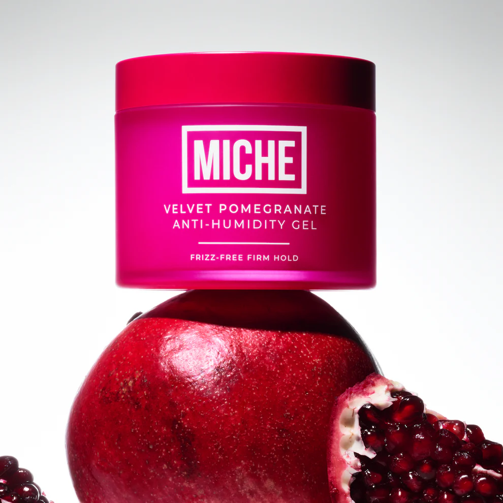 Miche Velvet Pomegranate Anti-Humidity Firm Hold Hair Gel 8oz