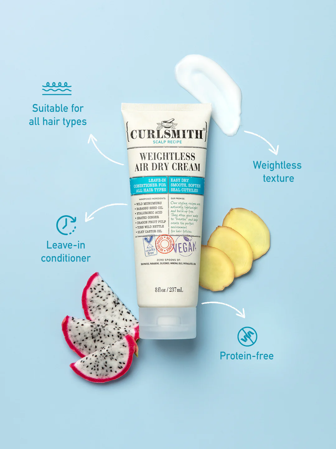Curlsmith Weightless Air Dry Cream