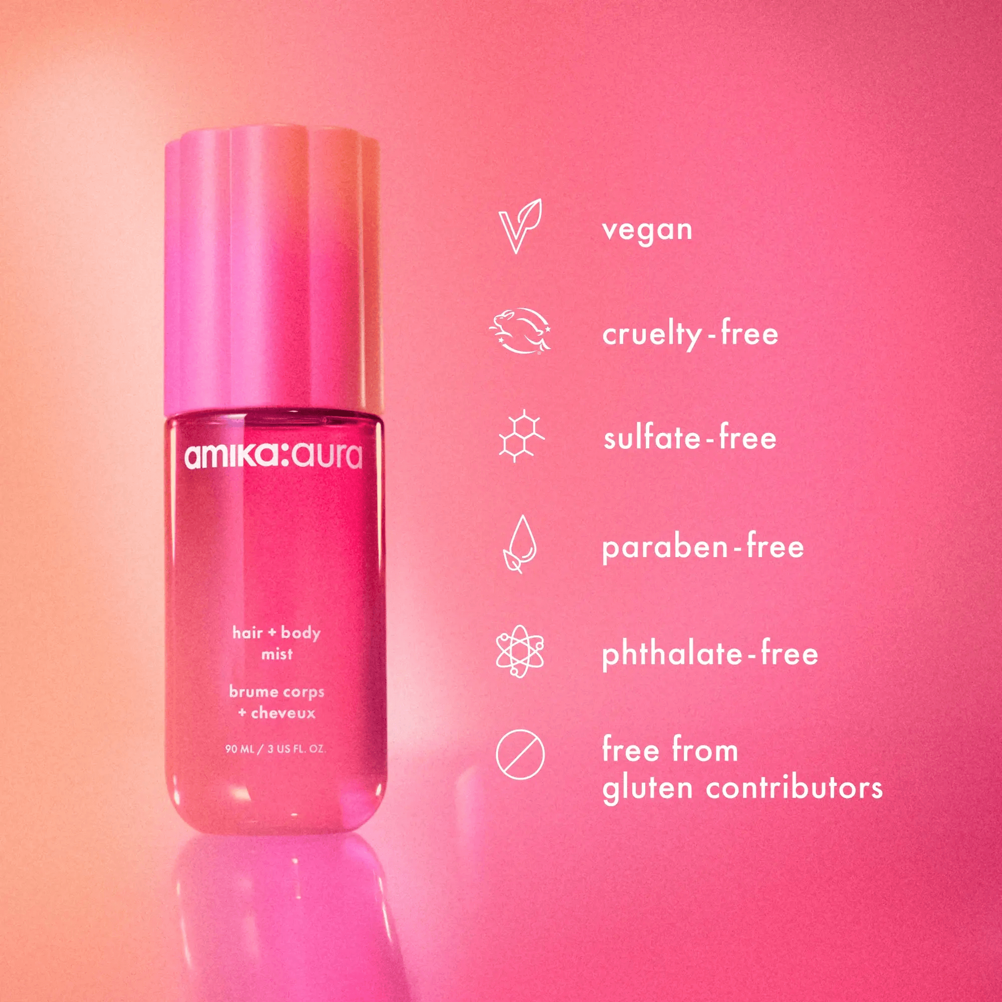 Amika Hair + Body Mist 90ml