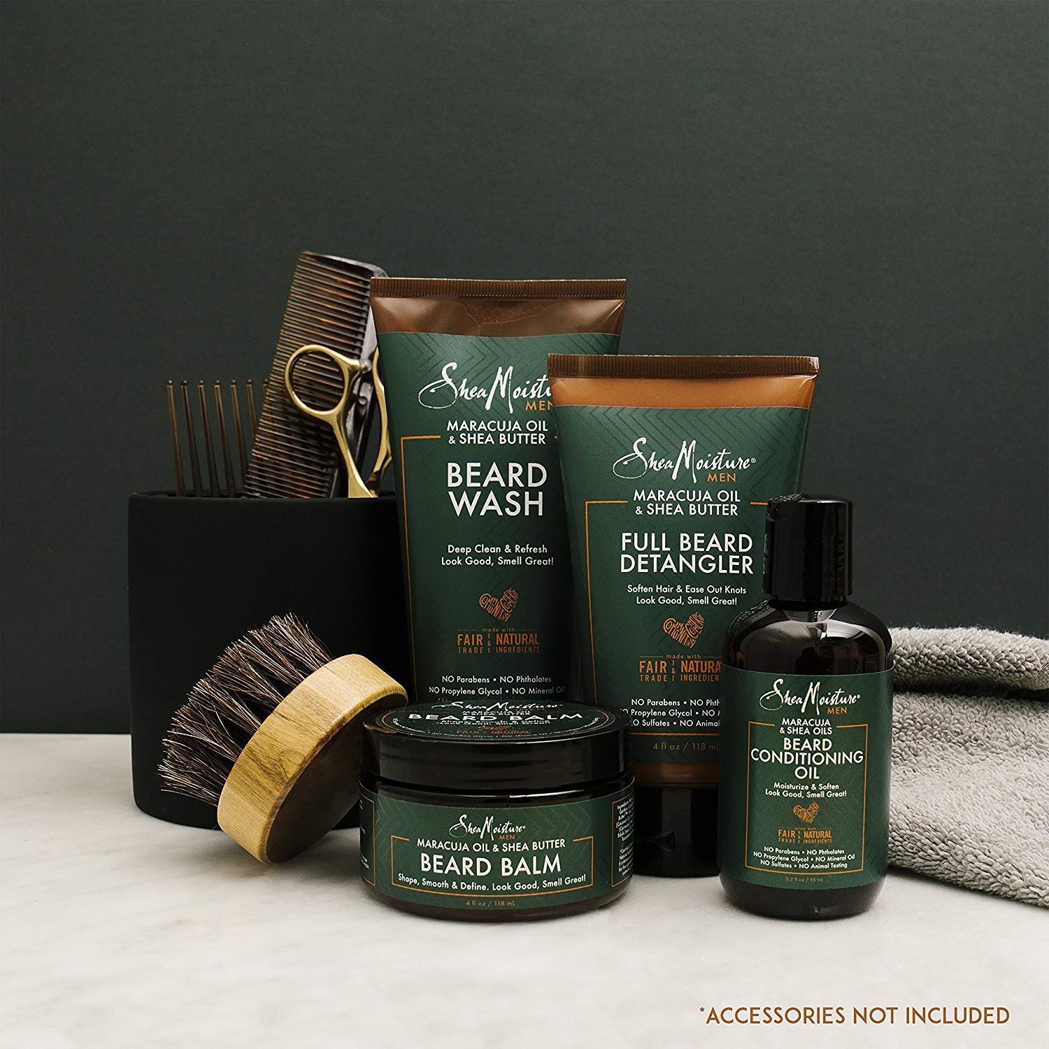 Sheamoisture Men MARACUJA OIL & SHEA BUTTER BEARD WASH DEEP CLEAN & REFRESH