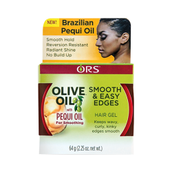 ORS Olive Oil Edge Control Hair Gel Infused With Pequi Oil for Smoothing 2.25oz