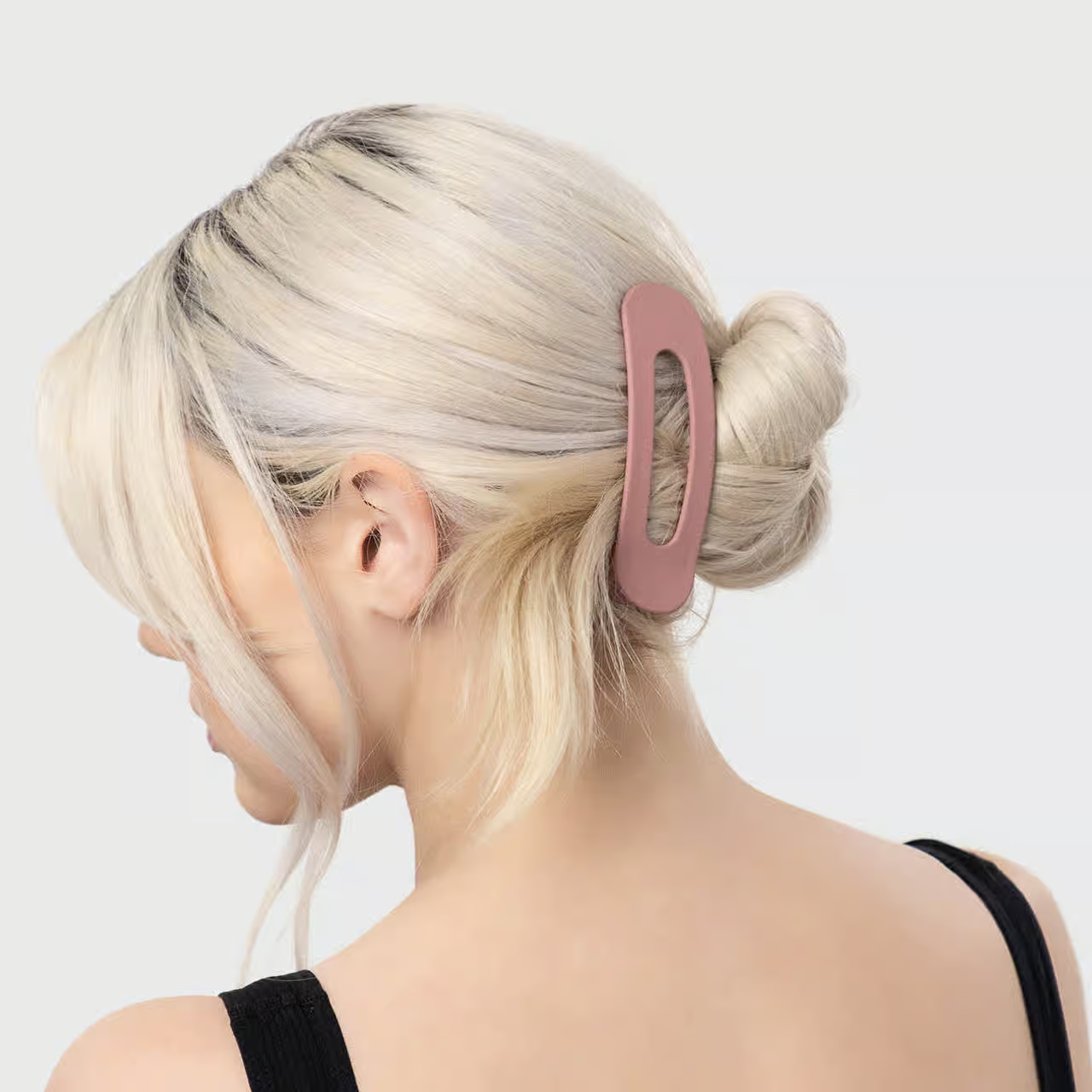 Kitsch Flat Lay Claw Clip 3pc Flat - Terracotta