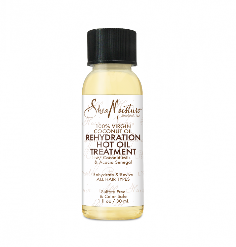 SheaMoisture 100% VIRGIN COCONUT OIL REHYDRATION HOT OIL TREATMENT REHYDRATE & REVIVE