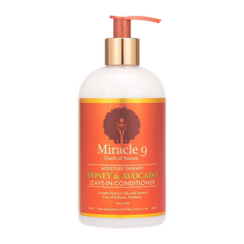 Miracle 9 Moisture Therapy Honey & Avocado Leave in Conditioner 12oz