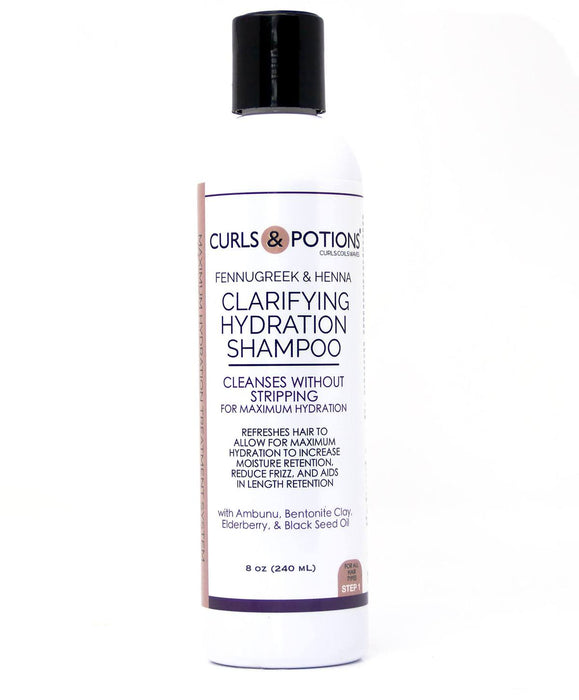 Curls & Potions Clarifying Hydration Shampoo - Step 1
