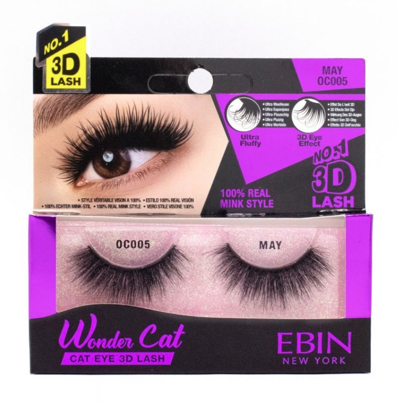 Ebin New York Wonder Cat 3D Faux Mink Lashes